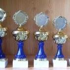 7er Serie Pokale gold-blau 24 bis 30cm #44