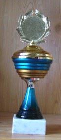Pokal ca. 26cm Deckel fest #1912