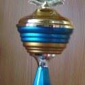 Pokal ca. 26cm Deckel fest #1912