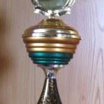 Pokal ca. 27cm Deckel fest #1914