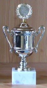 Henkelpokal auf Marmor ca. 19cm #28