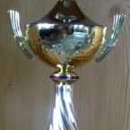 Henkel-Pokal 36cm Kelch gold #786