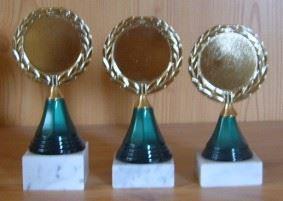 3 Ehrenpreise Kunststoff 13,5 bis 15,5cm #885