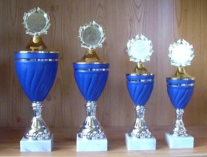 4er Serie Kone blau 30 bis 41 cm #159