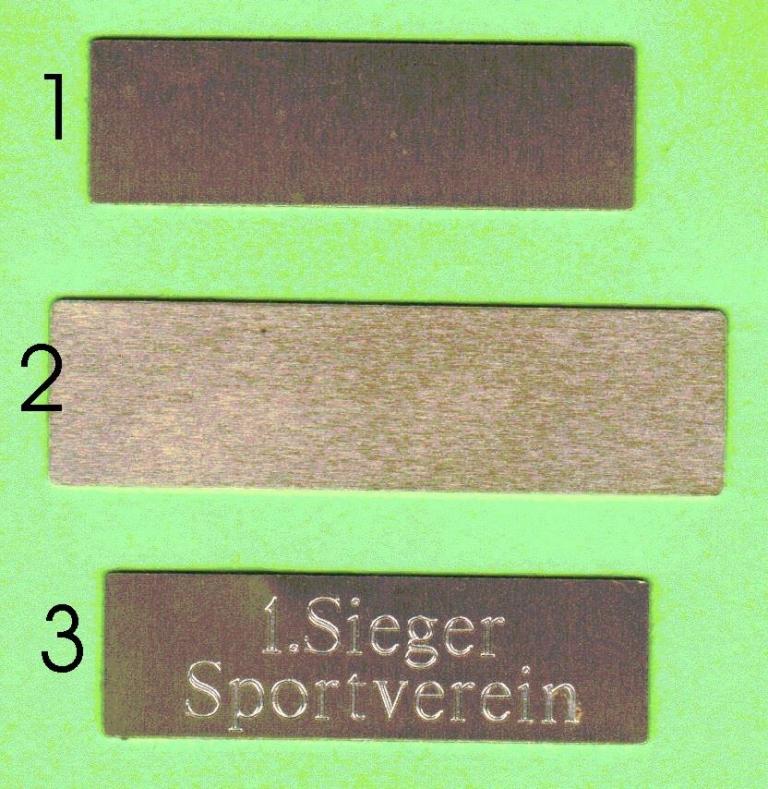 Gravurschild 10
