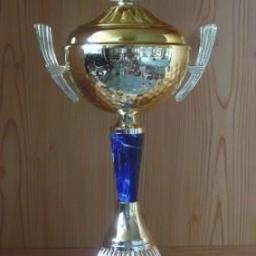 Henkel-Pokal Kelch gold 38,5cm #313