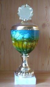 Pokal Kelch mehrfarbig 38cm #91/1