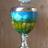 Pokal Kelch mehrfarbig 38cm #91/1