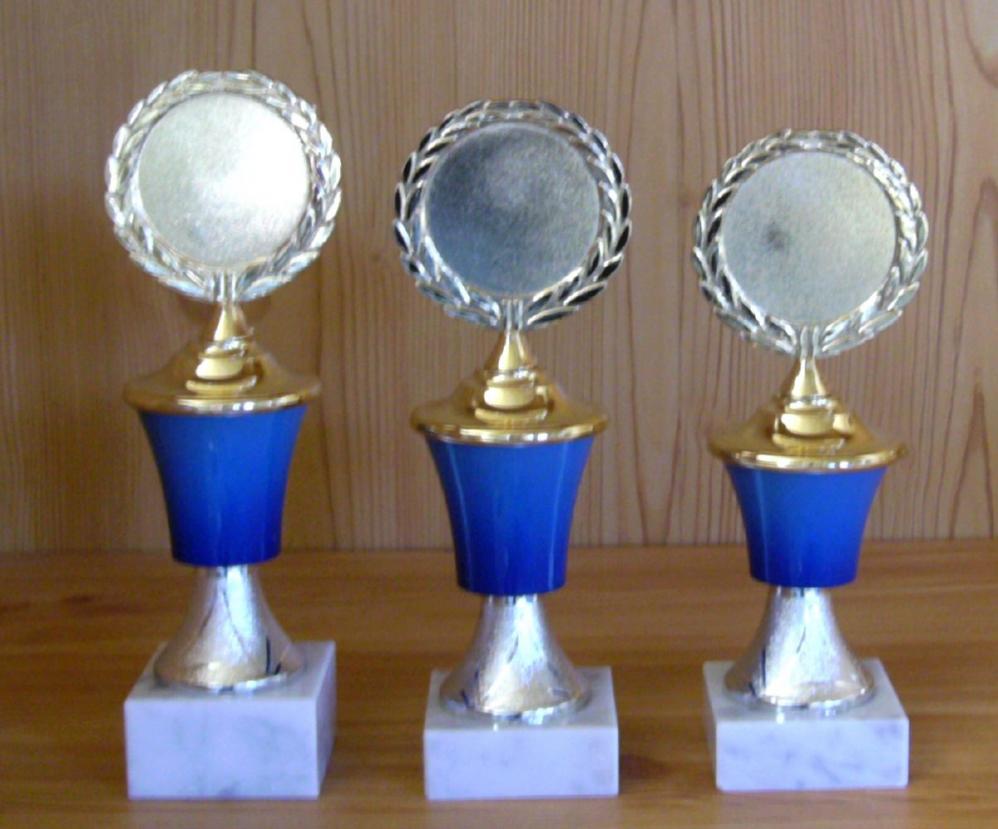 3 Pokale Kunststoff Deckel fest 19 bis 21cm #1175