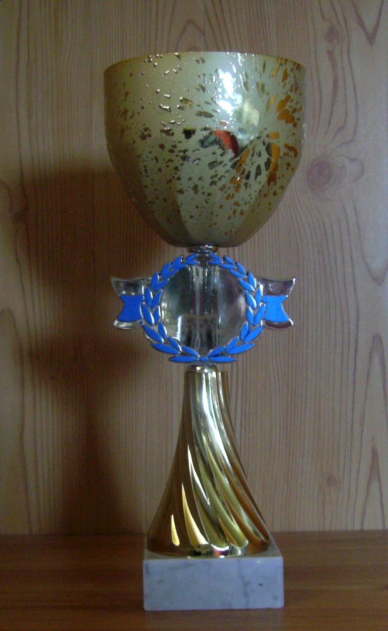 Pokal Kelch gold ohne Deckel 31cm # E 132