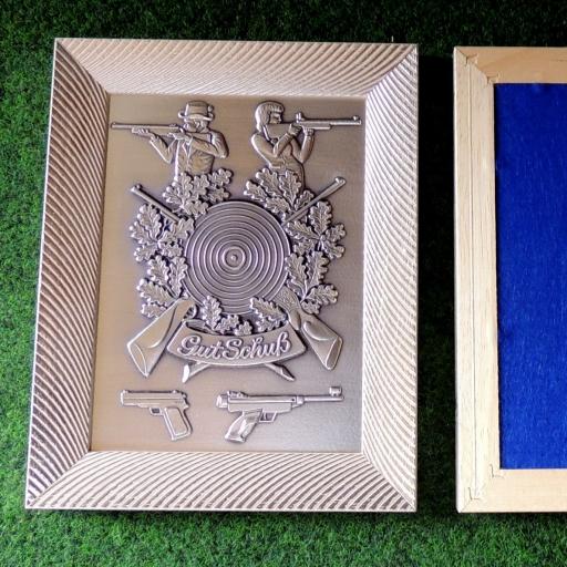 Zinnrelief Schützen
