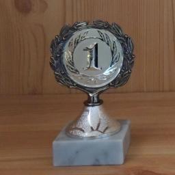 Medaille stehend auf Marmor ca. 11cm #1