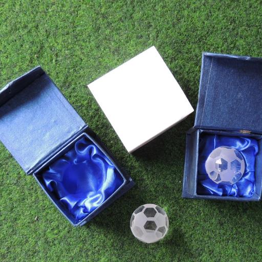 Fußball Noblesse Glas Ball im Karton 4cm #8