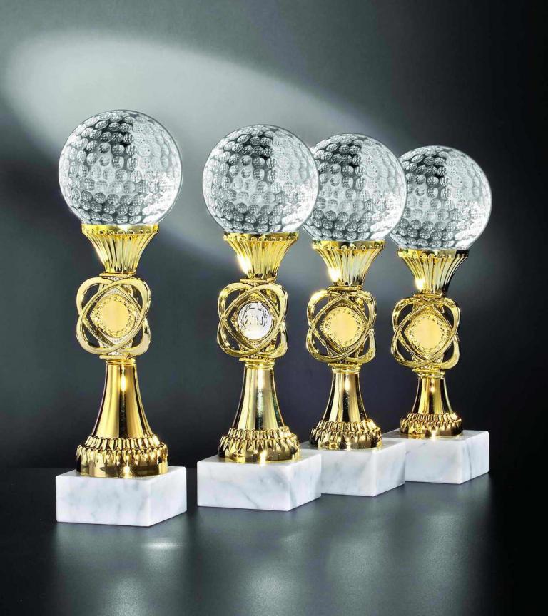 Golf Noblesse Glas gold #144