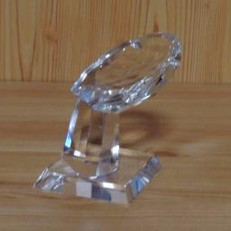 Glashand Hand komplett aus Glas 8 cm