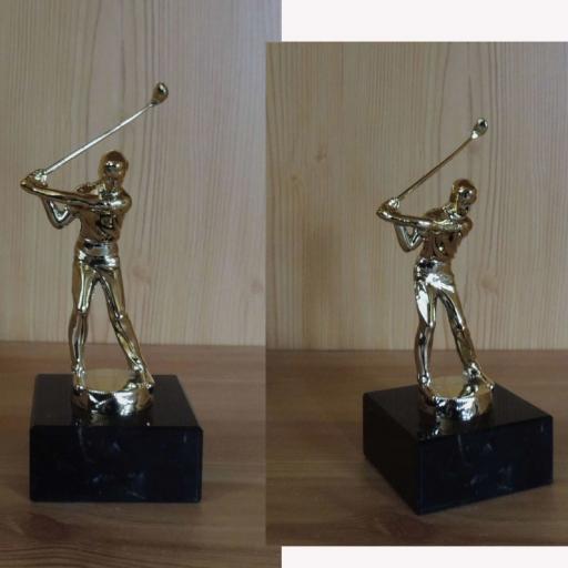 Golf 16cm gold