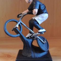 Radsport Figur Resin Mountainbike 22,5cm