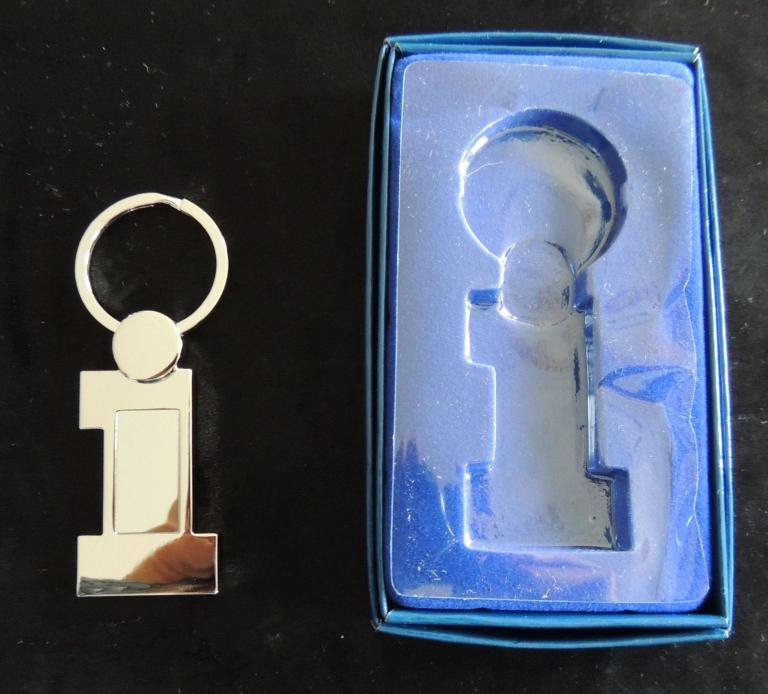 Schlüsselanhänger Zahl 1