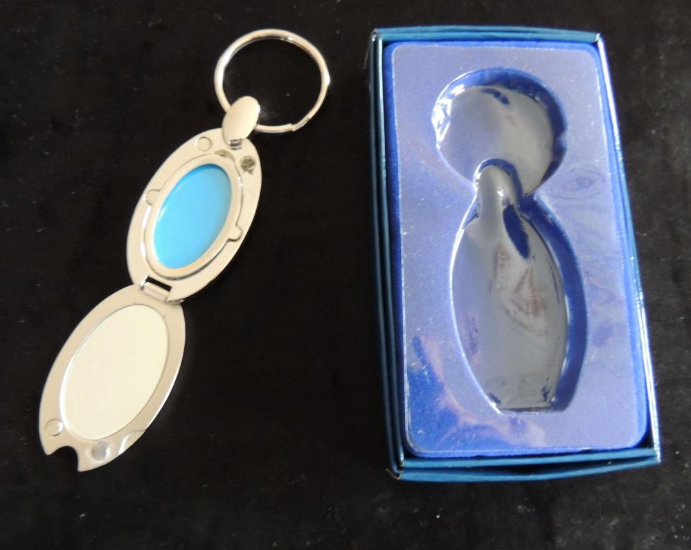 Schlüsselanhänger Medaillon für ein Bild