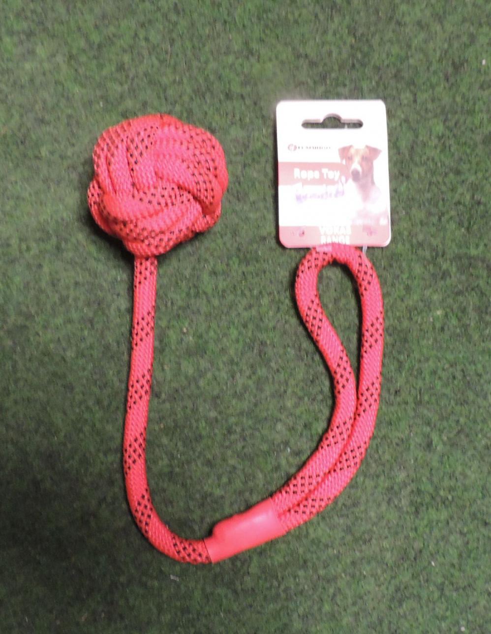 Knotenball rot schwimmfähig