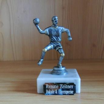 Handball auf Marmor #H1