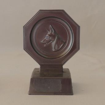 Zier Zinn Schäferhund